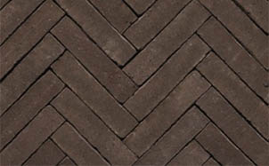 Клинкерная тротуарная брусчатка ручной формовки Penter MASTIEK  wasserstrich bruin-zwart Penter (Винербергер) 
