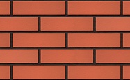 Клинкерная фасадная плитка Dream House Рубиновый красный (01) гладкая  KING KLINKER (кинг клинкер) 