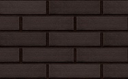Клинкерная фасадная плитка Dream House Вулканический черный (18) гладкая  KING KLINKER (кинг клинкер) 